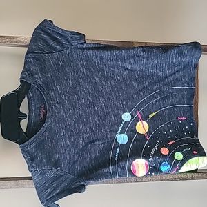 Girls solar system t shirt